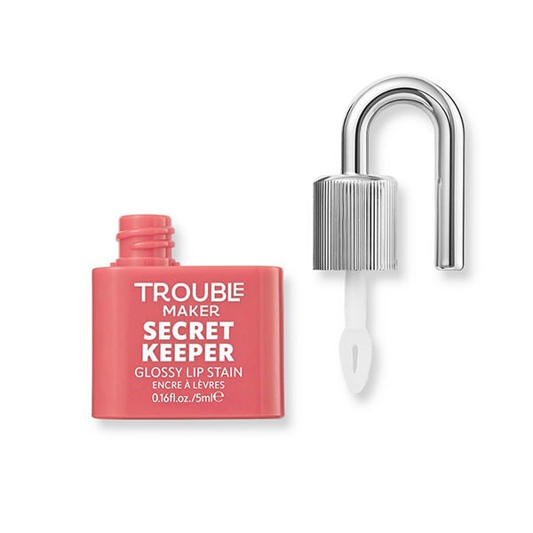 Trouble Maker Secret Keeper Lip Gloss Stain Undercover Pink Nude