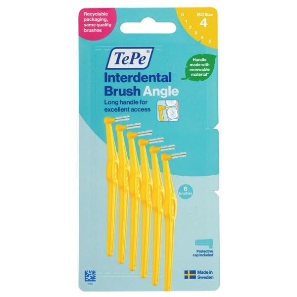 Tepe Angle Interdental Brush Yellow