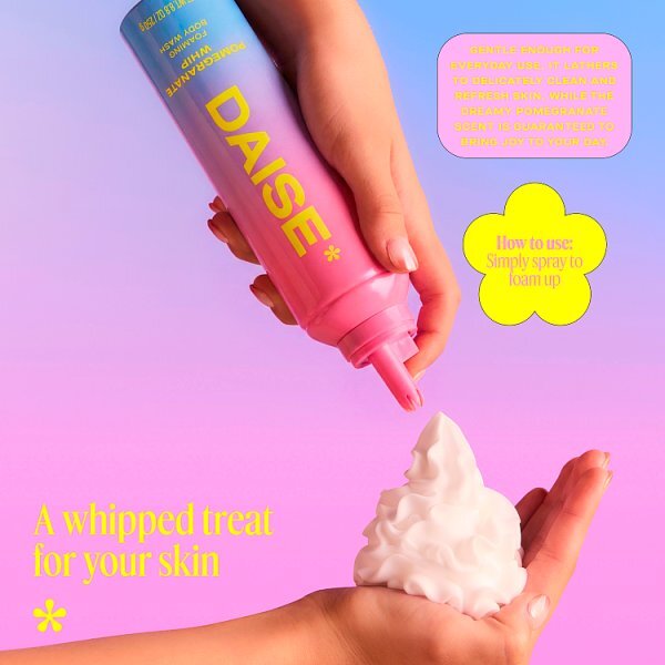 Daise Foaming Body Wash Pomegranate 265 Ml