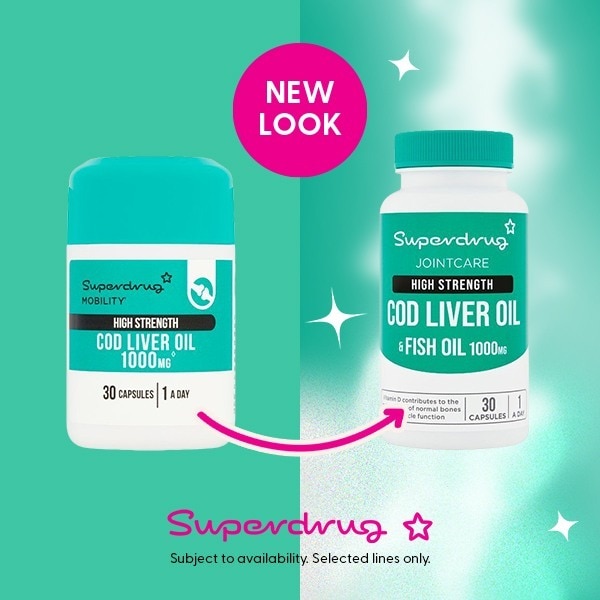 Superdrug Hs Cod Liver Oil 1000mg 30s