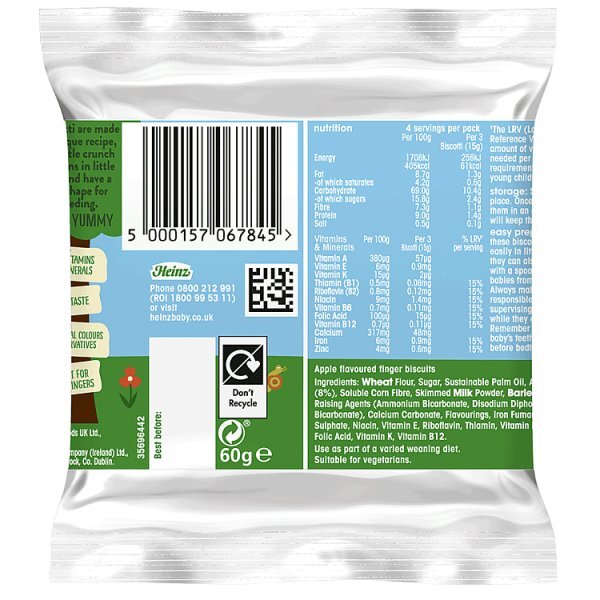 Heinz Apple Biscotti