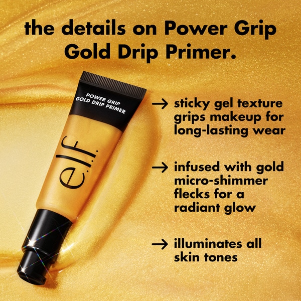 e.l.f. Power Grip Gold Drip Primer