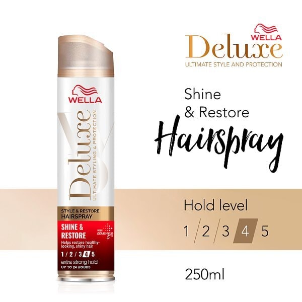 Wella deluxe Shine & Repair Hairspray 250ml