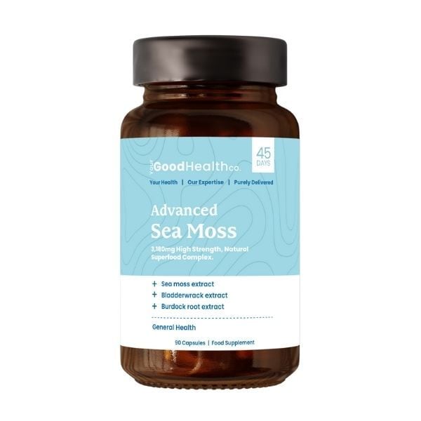 Your Good Health Co Sea Moss Capsules High Strength 3180mg