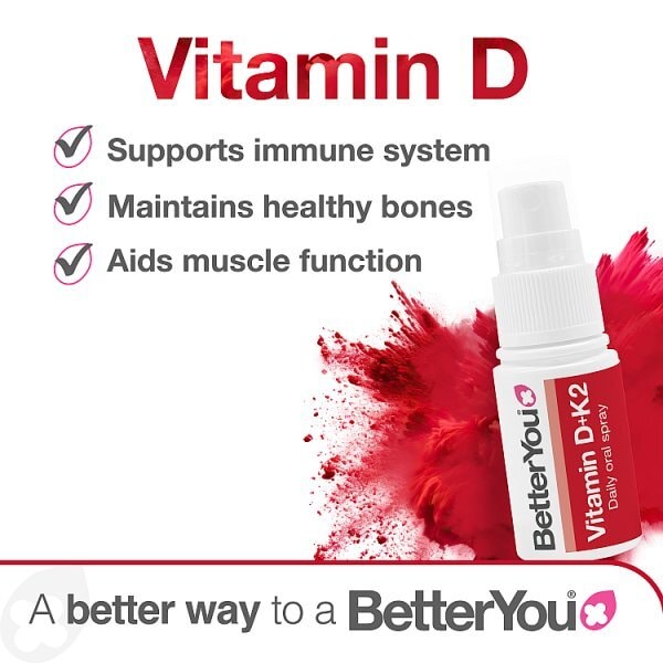 Betteryou D+K2 Vitamin Oral Spray 12ml