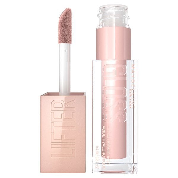 Maybelline Lifter Gloss Lip Gloss with Hyaluronic Acid 002 Ice