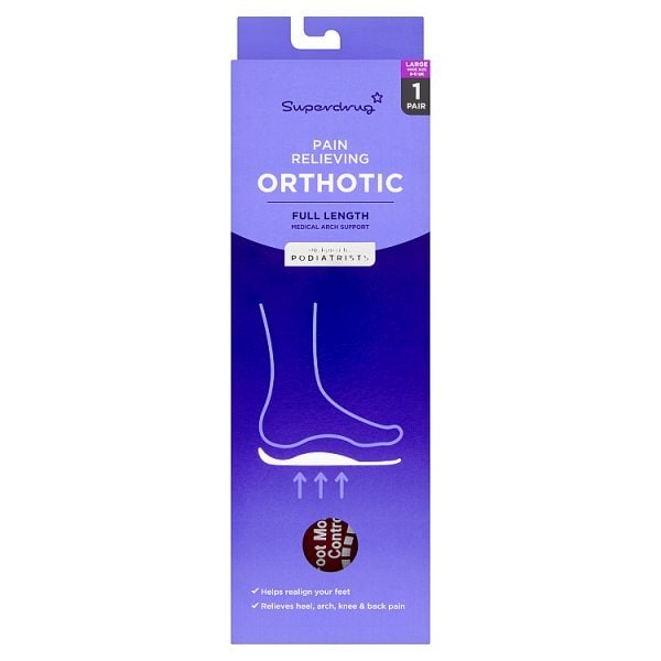 Superdrug Full Length Orthotic Insole large (Size 9 to 11)