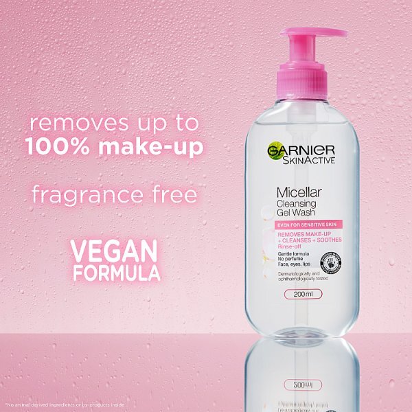Garnier Micellar Gel Face Wash Sensitive Skin 200ml