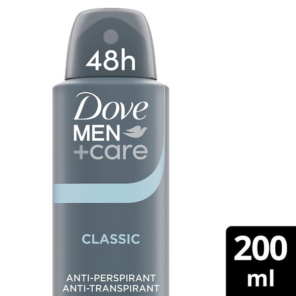 Dove Men+Care Antiperspirant Aerosol Deodorant Classic 200ml