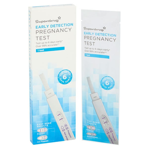 Early signs Pregnancy test midstream single pack