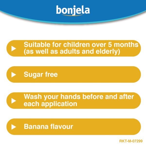 Bonjela Junior Mouth Ulcer Pain ReliefSugar Free  Gel 15g