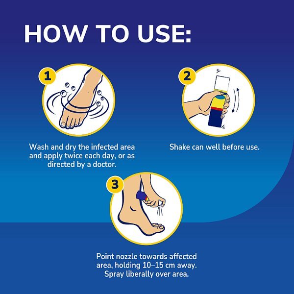 Scholl Athletes Foot Anti Fungal Spray 150ml