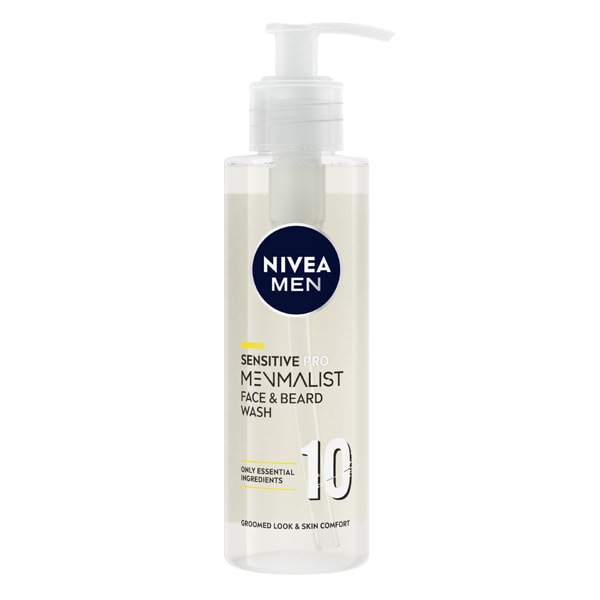 DNR Nivea Men Sensitive Pro Menmalist Face & Beard Wash 200ml