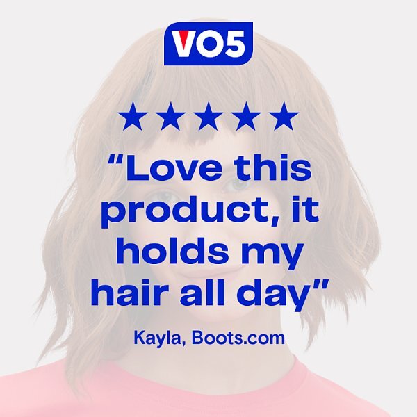 Vo5 Ultimate Hold Hair Spray 400ml