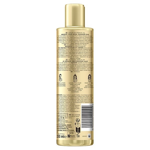 Pantene X Emily In Paris Serum Shampoo 250Ml