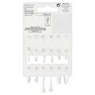 Superdrug Silver Tone Stud/Hoop 9pk