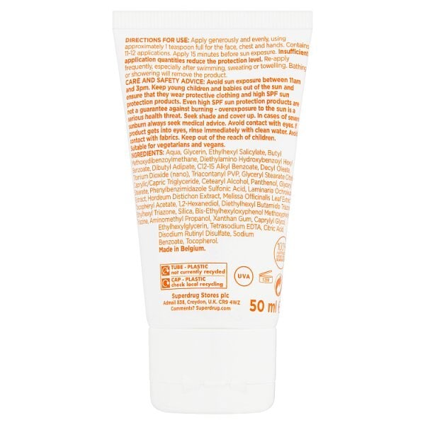 Solait Anti-Ageing Sensitive Face Sun Cream SPF50 50ml