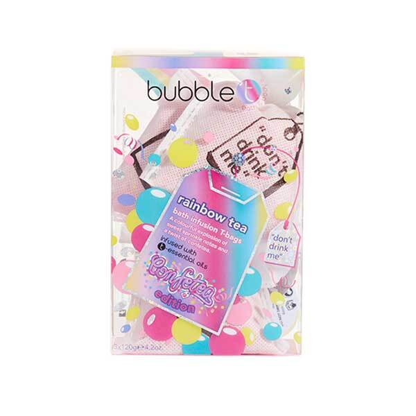 Bubble T Cosmetics - Bath infusion tea bags Rainbow tea