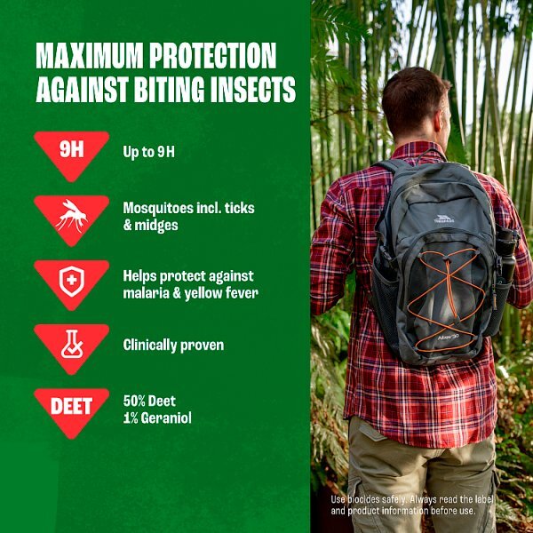 Jungle Formula Insect Repellent Spray Pump with DEET, 90ml