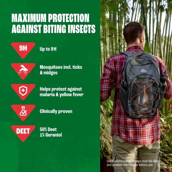 Jungle Formula Insect Repellent Spray with DEET, 125ml