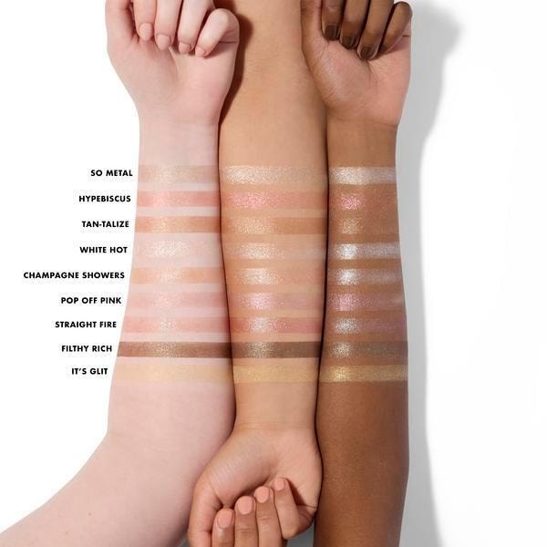 E.L.F. Fine As Fleck Glitter Eyeshadow Certified Platinum