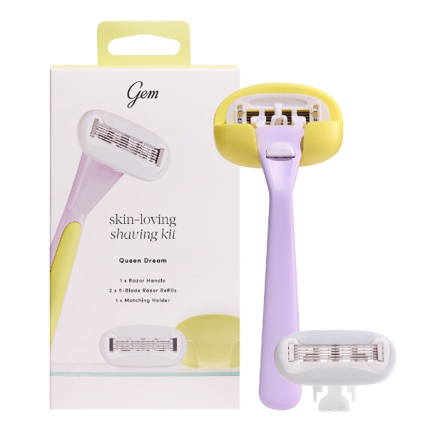 Gem Skin-Loving Shaving Kit: Queen Dream