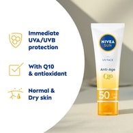 NIVEA SUN UV Face SPF 50 Q10 Anti-Age & Anti-Pigments 50ml