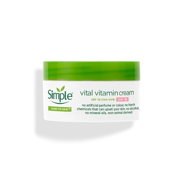 Simple Kind To Skin Vital Vitamin Day Cream SPF 15 50ml