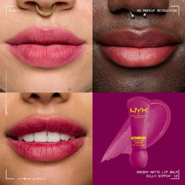 NYX Professional Makeup Smushy Matte Lip Balm Silly Sippin