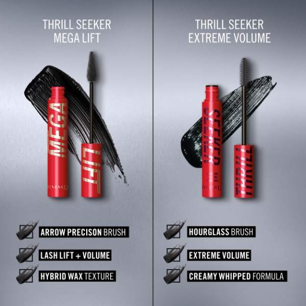 Rimmel Thrill Seeker Mega Lift Mascara Black