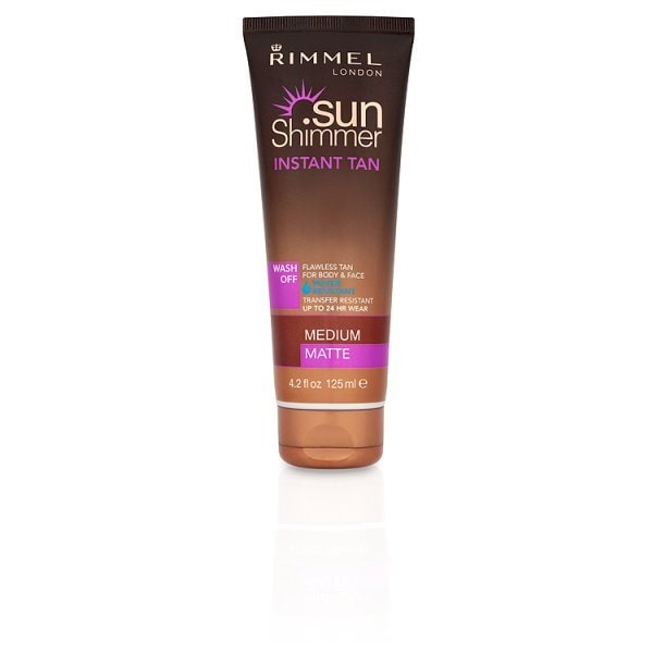 Rimmel Sunshimmer Water Resist Instant Tan Med Matte 125ml