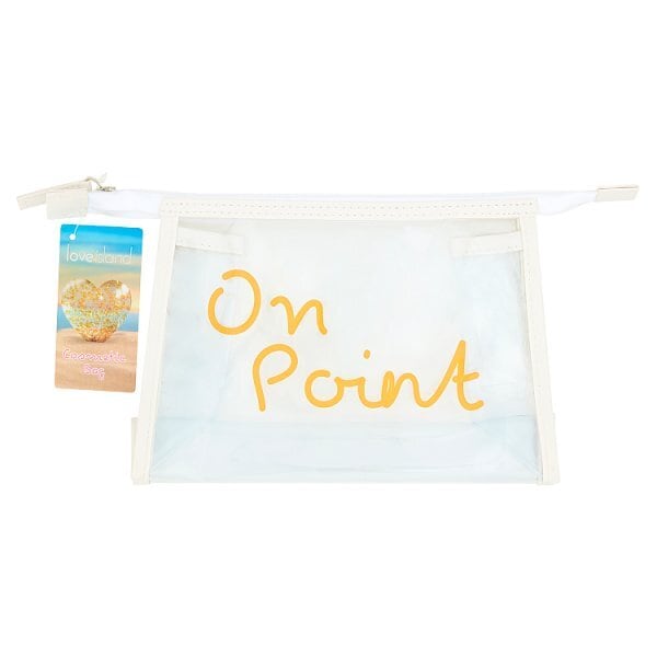 Superdrug Love Island Make Up Bag Onpoint Orange