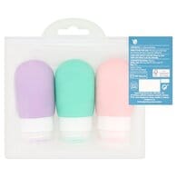 Superdrug Travel Bottles Squeezy Set