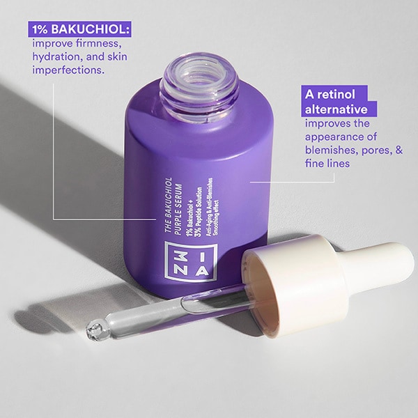 3INA The Bakuchiol Peptides Purple Serum