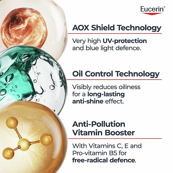 Eucerin Sun Oil Control Ultra-Light Daily Serum Spf 50+ 30Ml