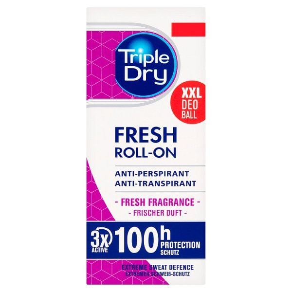 Triple Dry Fresh Active Antiperspirant Roll On 50ml
