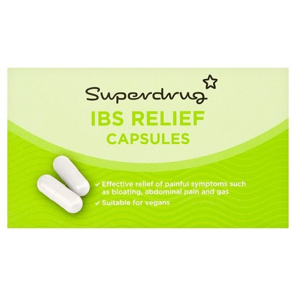 Superdrug Irritable Bowel Syndrome Relieve 15 Capsules