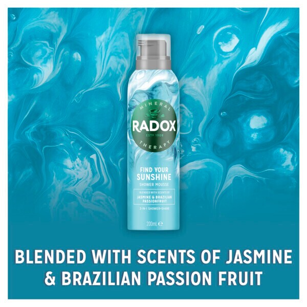 DNR Radox Find Your Sunshine Shave + Shower Mousse 200ml