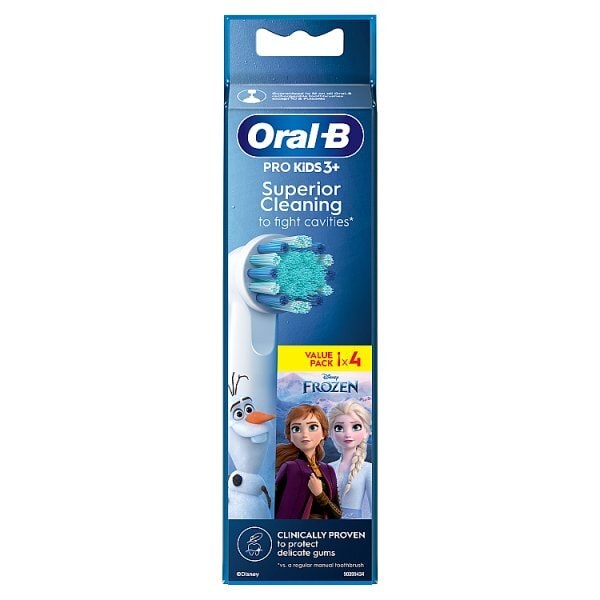 Oral-B Pro Kids Toothbrush Heads Featuring Disney Frozen, 4