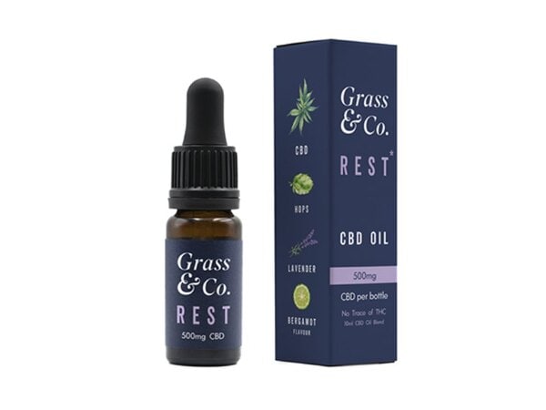 Grass & Co. Rest 500Mg 5.5% Cbd Consumable Oil