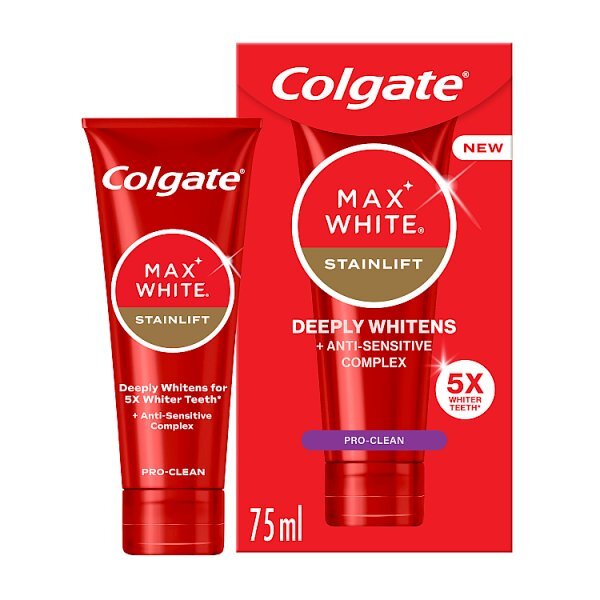 Colgate Max White Expert Stainlift Whitening Toothpaste 75Ml