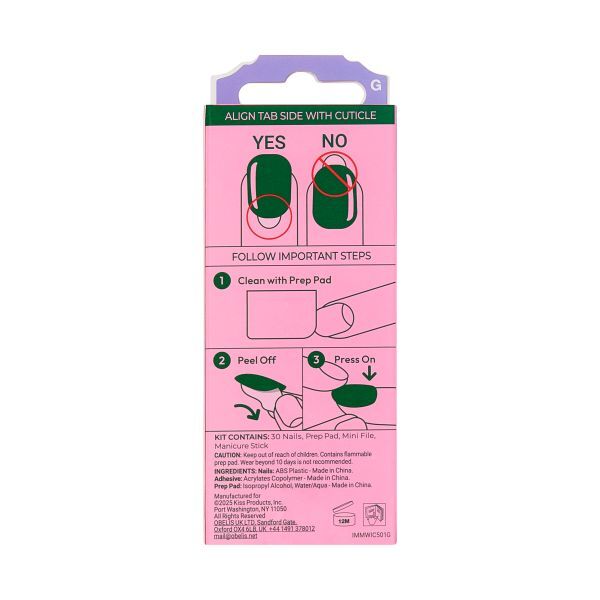 Wicked x Kiss Nails Impress - Living In A Dream