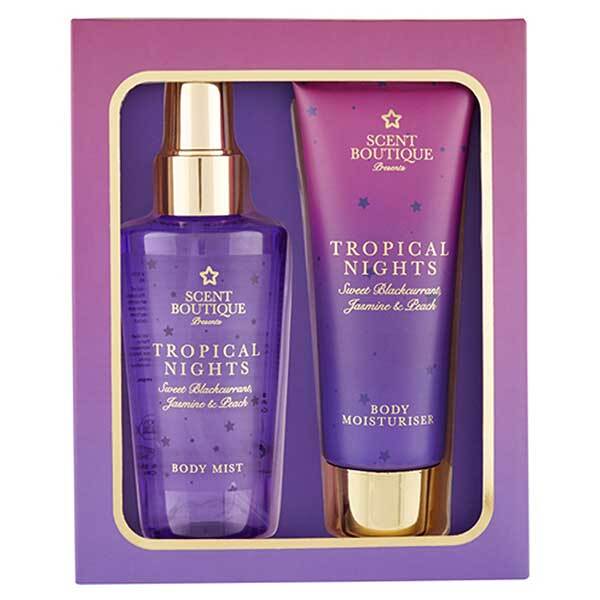 DNR Superdrug Scent Boutique Tropical Nights Body Mist Gift Set