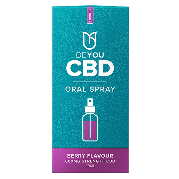 DNR Be You Berry CBD Oral Spray with MCT Oil 600mg 30ml