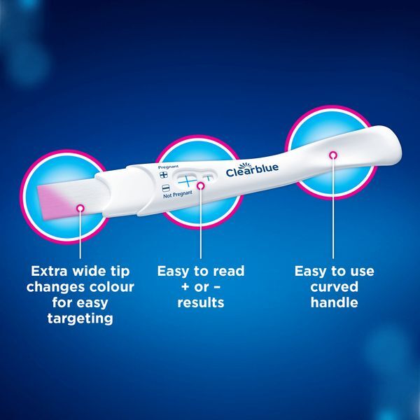 DNR Clearblue Visual Rapid Detection Pregnancy Test