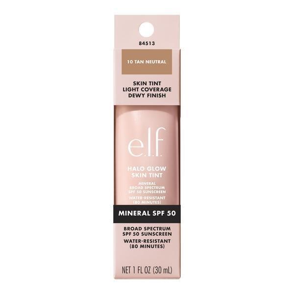 e.l.f. Halo Glow Skin TintÿFoundation - 50 10 Tan Neutral