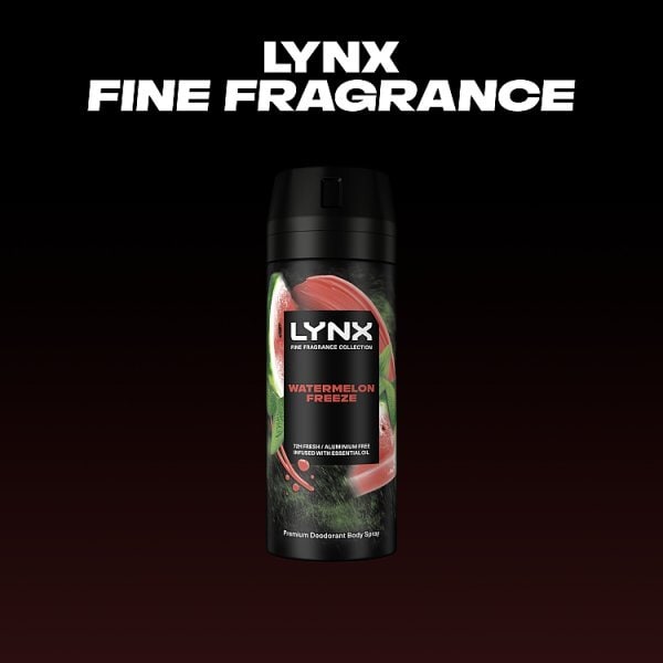 Lynx Fine Fragrance Collection Watermelon Premium Body Spray 150 ml