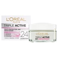 L'Oreal Paris Triple Active Dry Sensitive Moisturiser 50ml