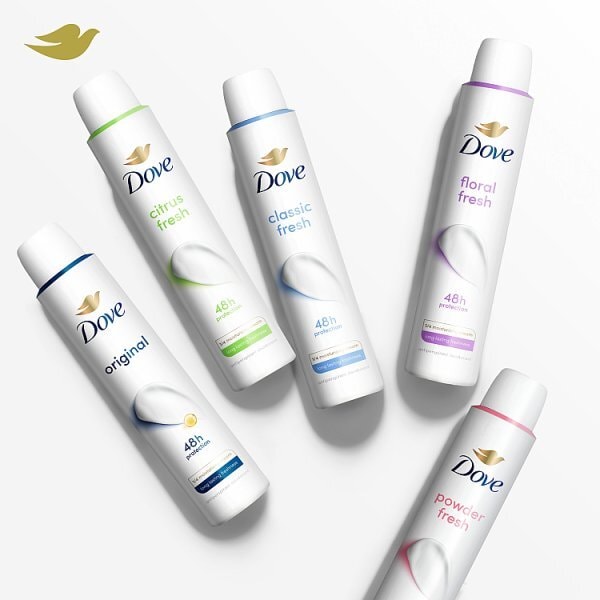 Dove Fresh Citrus Anti-Perspirant Aerosol 200ml
