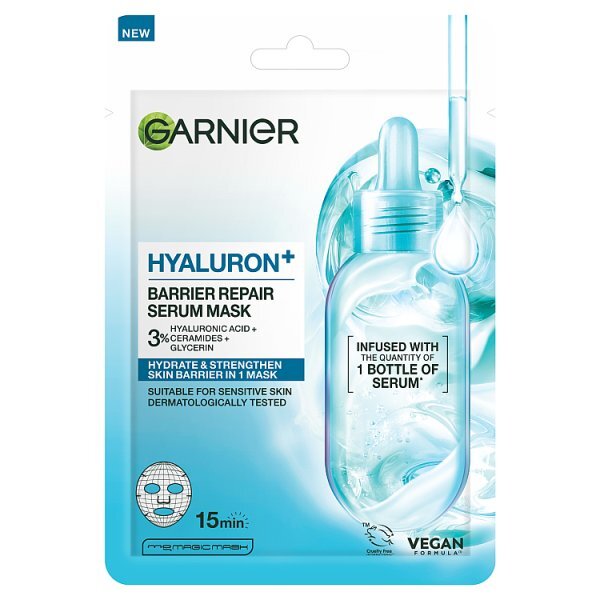 Garnier Hyaluron+ Barrier Repair Serum Sheet Mask with Ceramides